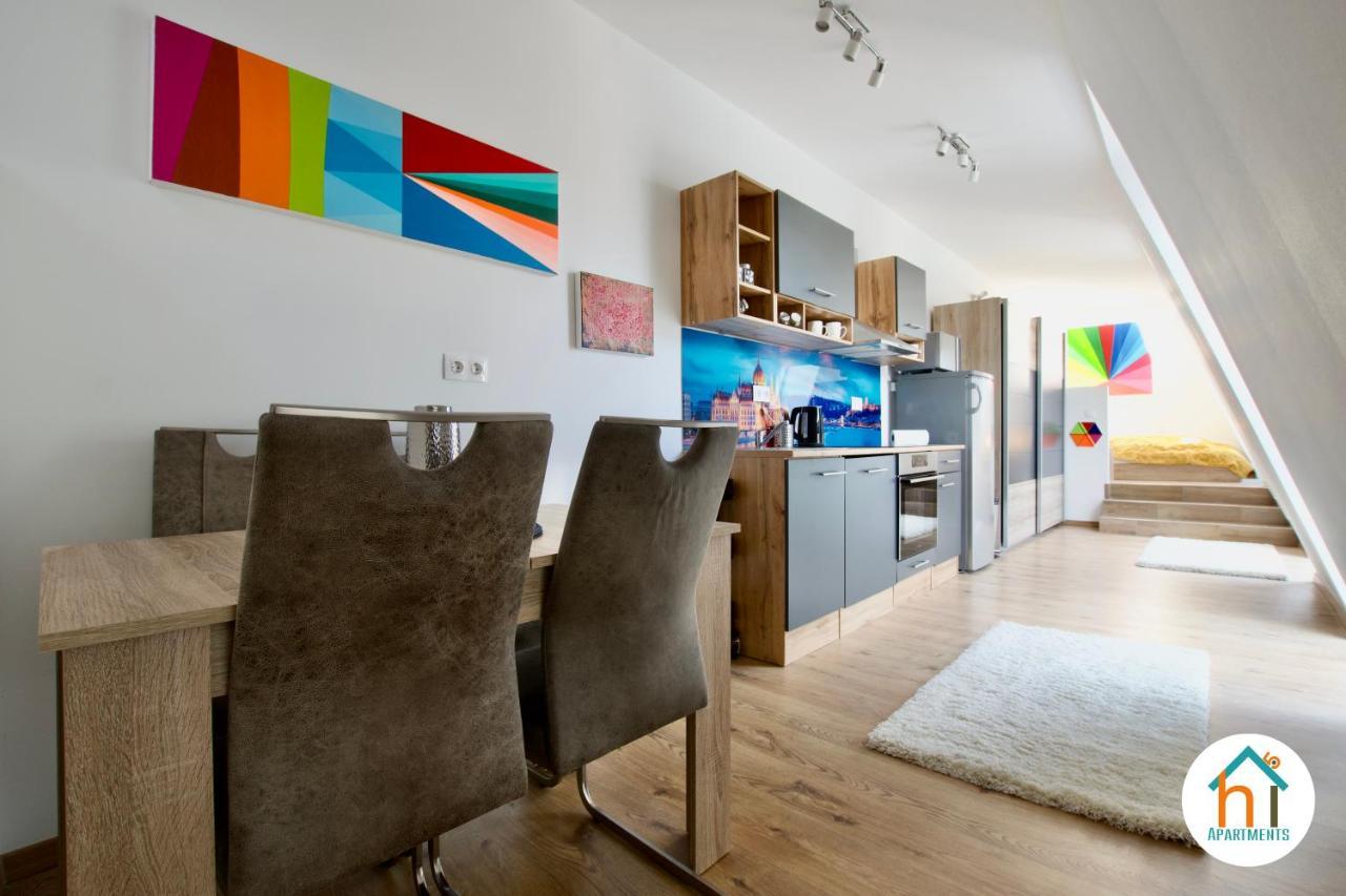 Premium Apartment By Hi5 - Penthouse Studio + Rooftop Budapest Exterior photo
